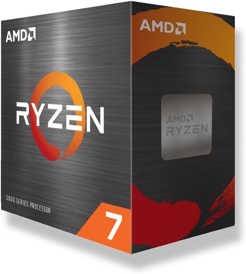 AMD Ryzen™ 7 5800XT 8 ბირთვიანი, 16 ნაკადიანი განბლოკილი დესკტოპის პროცესორი